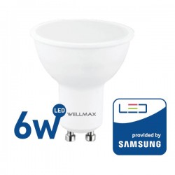 Lamp. LED WELLMAX L. Fría - Dicroica GU10 6w 