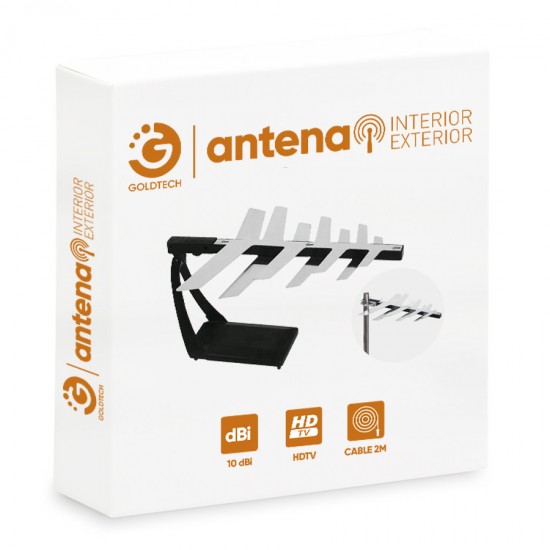 Antena UHF Digital GOLDTECH Int. o Ext.