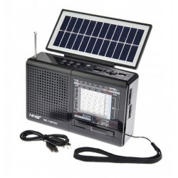 Radio AM-FM + BT + Solar