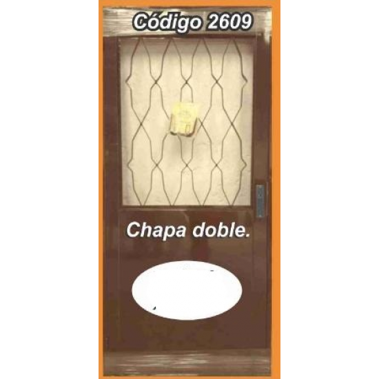 Puerta de Chapa Doble Modelo 2609