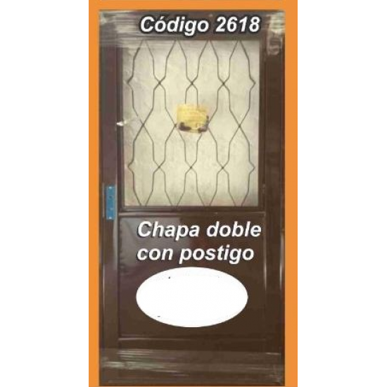 Puerta de Chapa Doble Modelo 2618