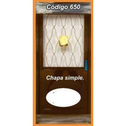 Puerta de Chapa Modelo 650