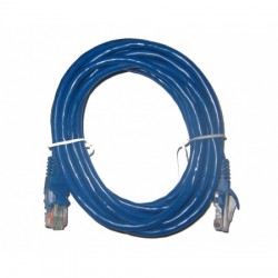 Cable de Red Azul CAT6E 10 Mts