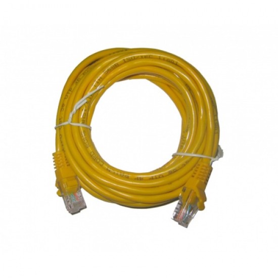 Cable de Red Amarillo 1.5 Mts