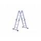 Escalera de Aluminio Andamio 4.4 Mts 16 Escalones + Chapon
