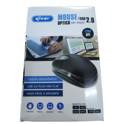 Mouse Optico Usb C/Cable (KNUP)