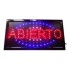 Cartel LED - "ABIERTO"