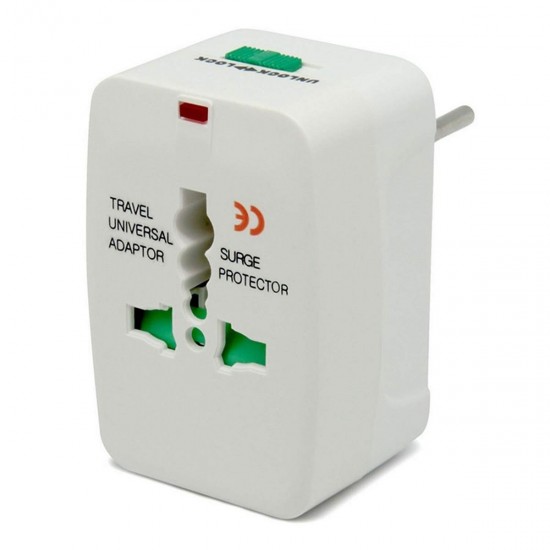 Adaptador Multivoltaje de Viaje