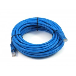 Cable de RED Cat-5 20 MT - Azul